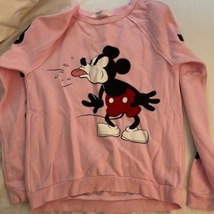 Fun mickey mouse sweatshirt